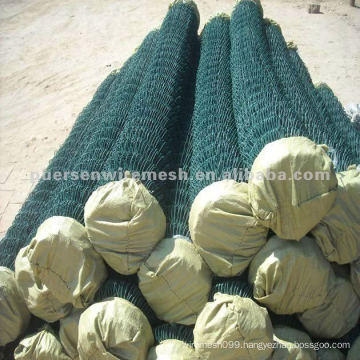 PVC-Coated Chain Link Fence Wire Mesh